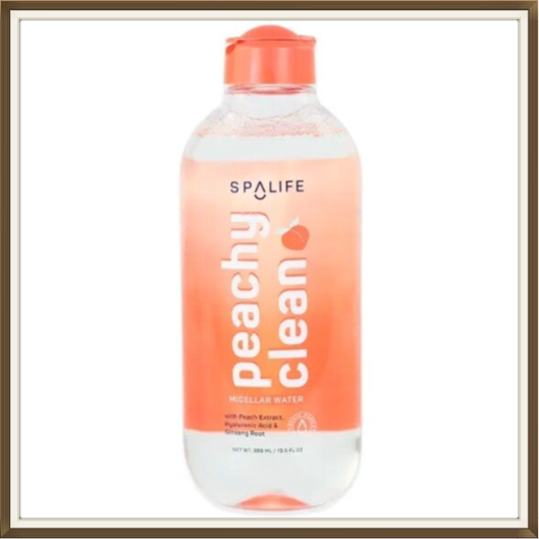 Eau micellaire démaquillante Peachy Clean - 399ml - SPALIFE