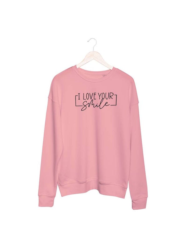 I Love your smile // sweater