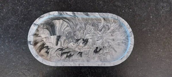 Trinket Tray - zwart/wit
