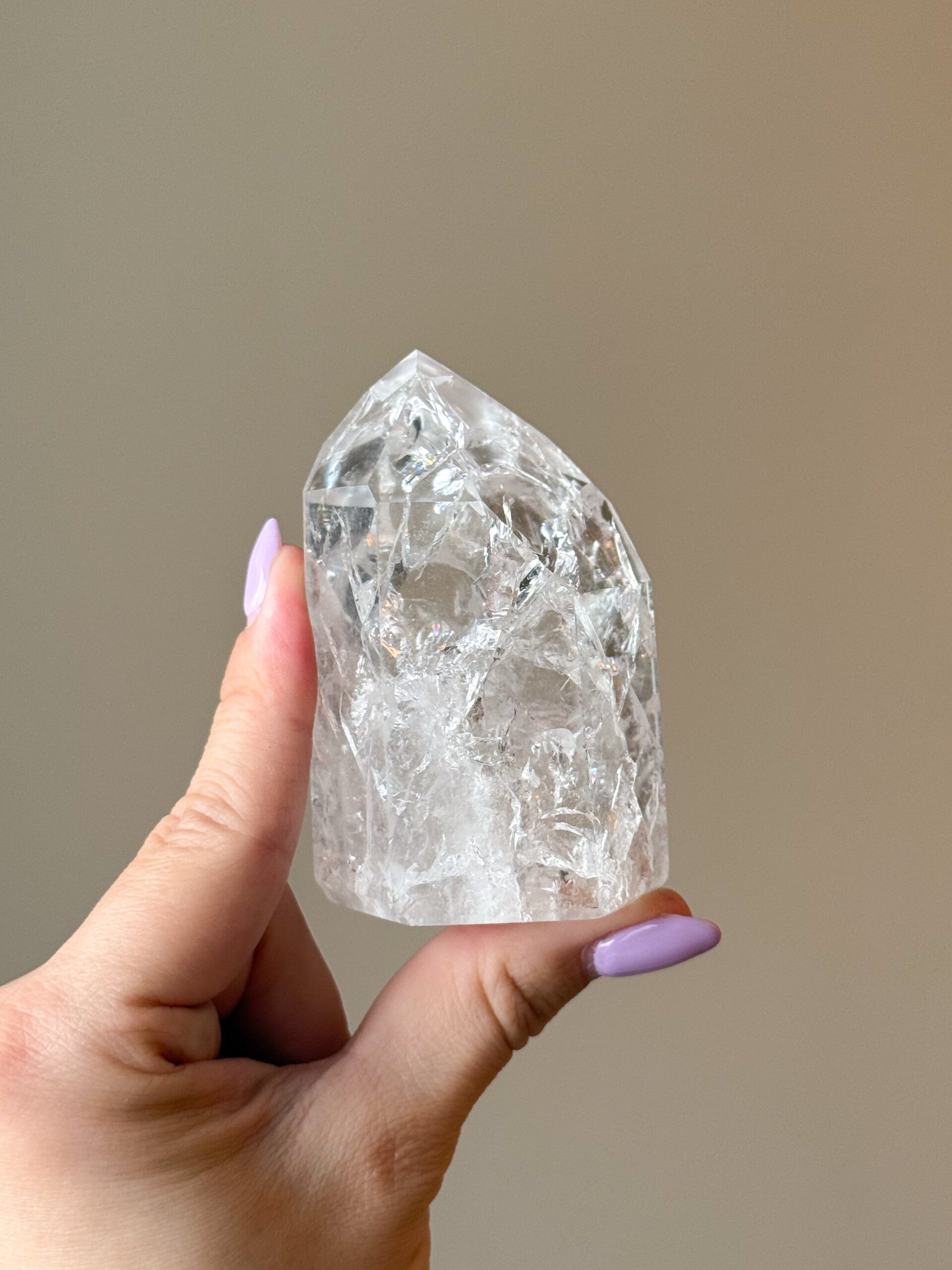 Bergkristal fire and ice punt | B9