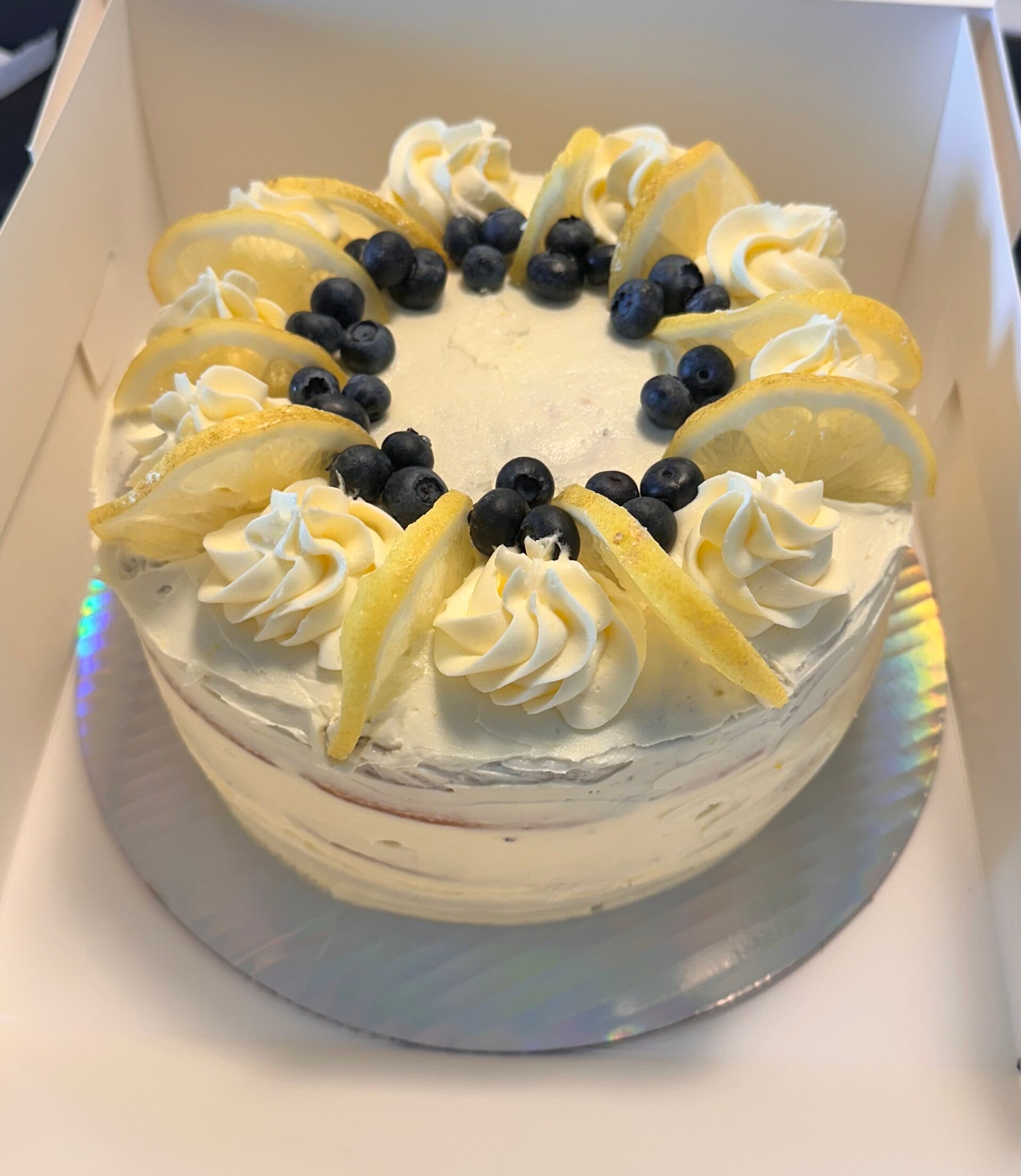Lemon Blueberry Cake
