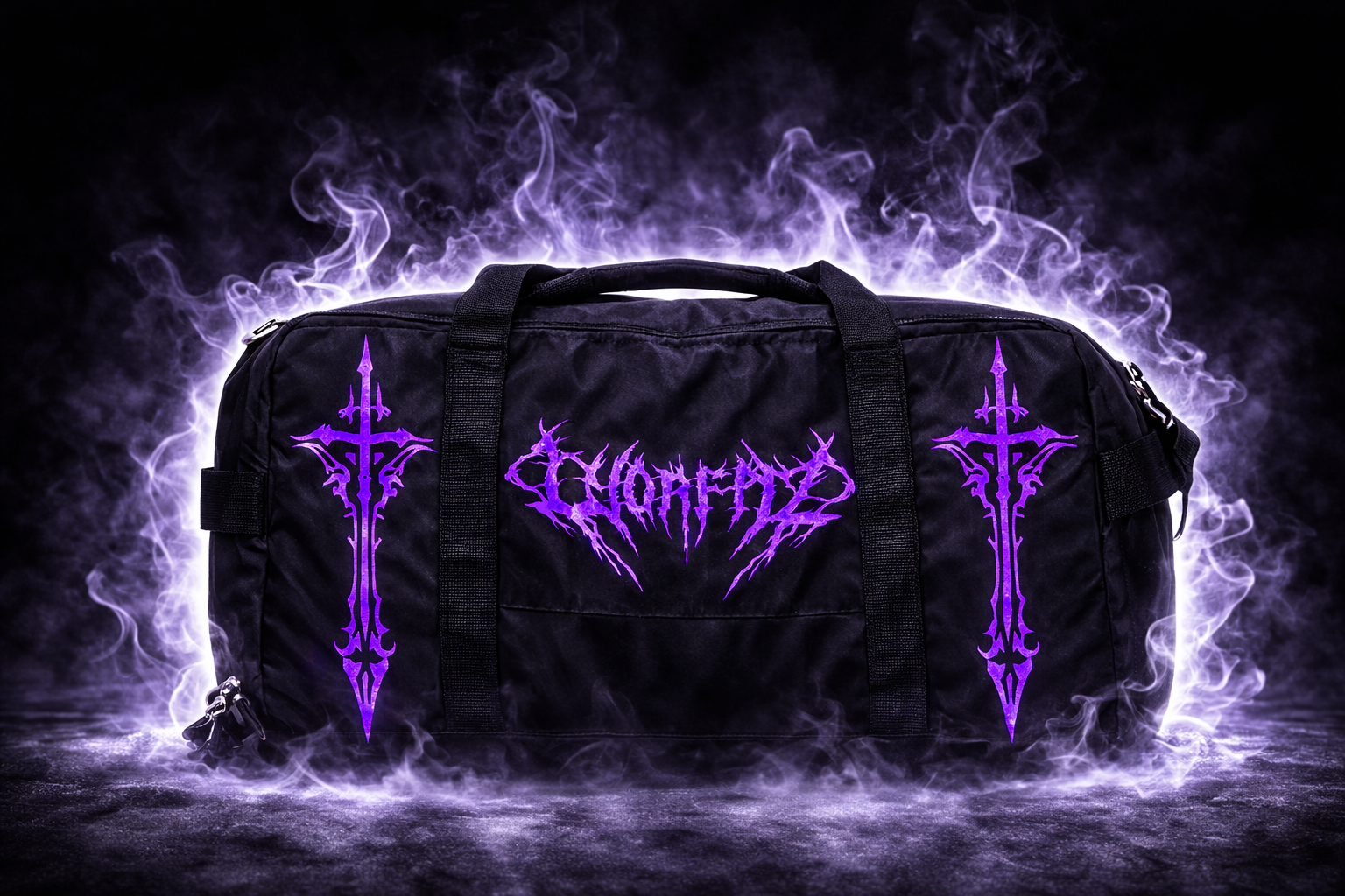 DOMINIUM NOCTE – Purple Edition Gym Bag | LyonFitz
