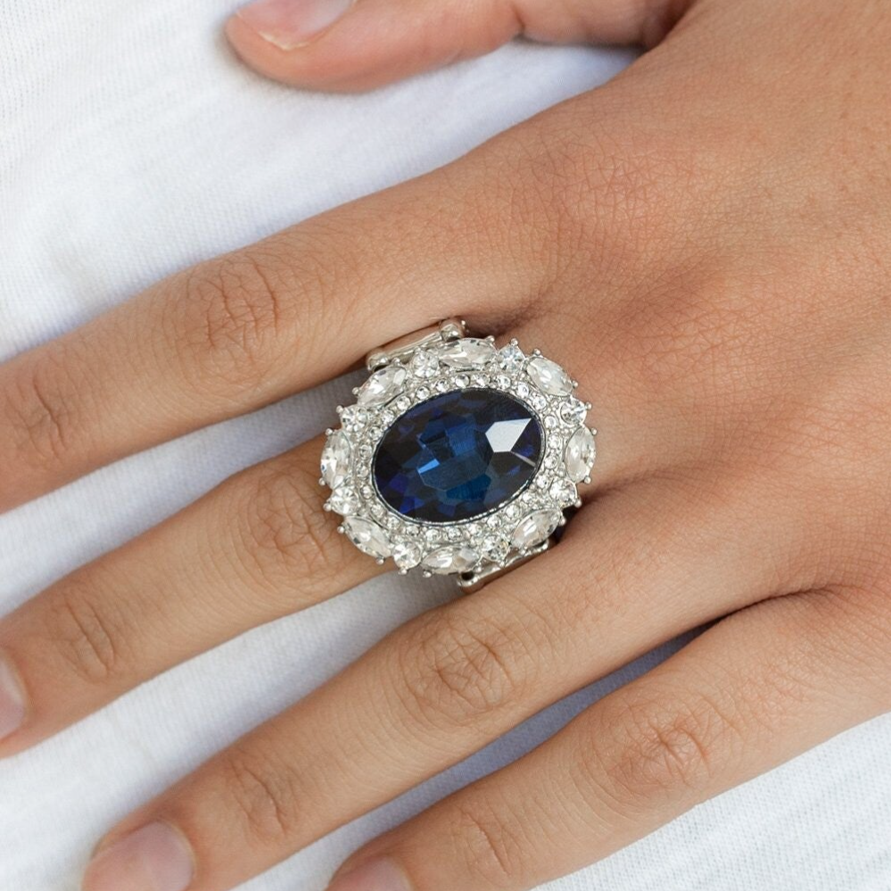 Show Glam - blue - ring