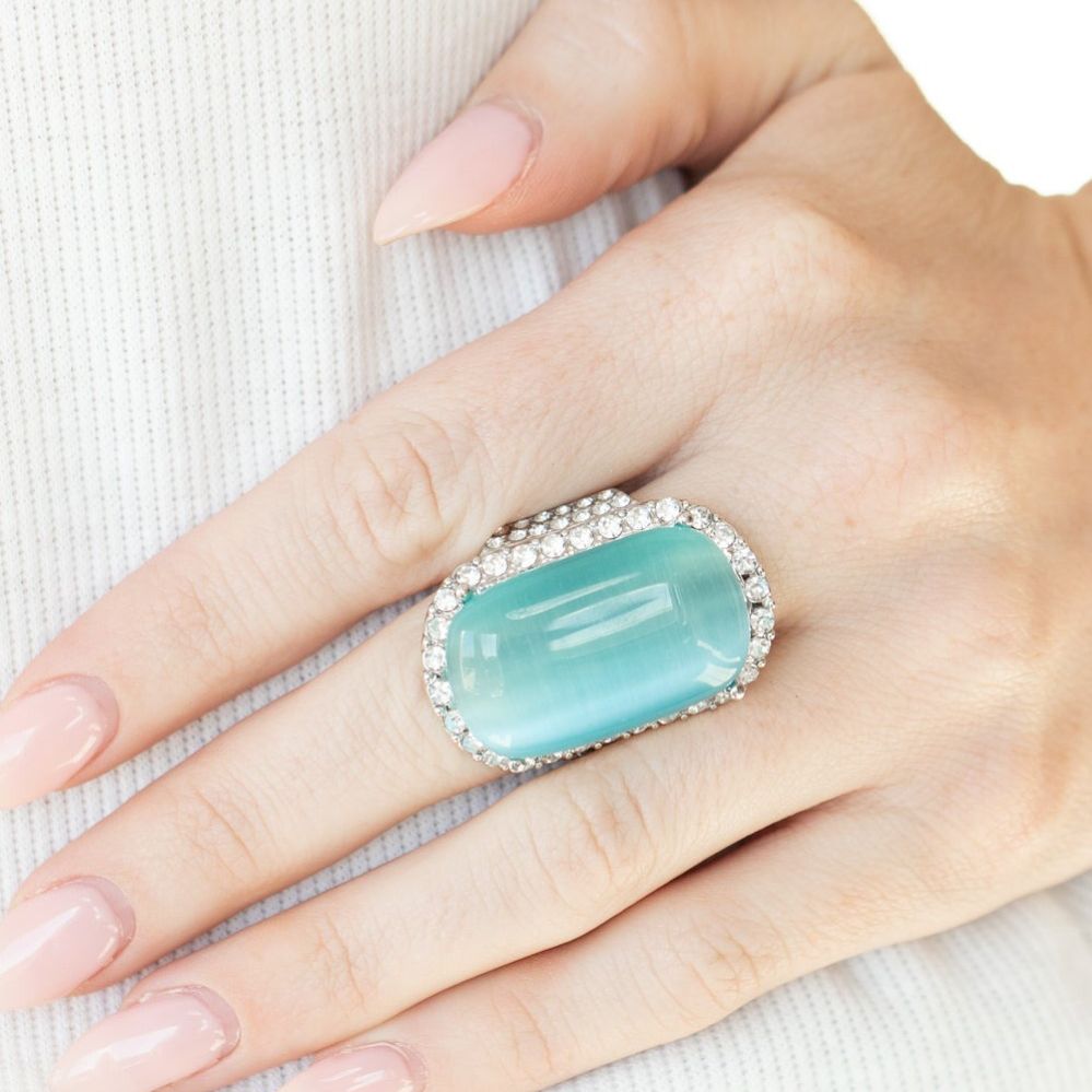 Thank Your LUXE-y Stars blue ring / Sortija Azul