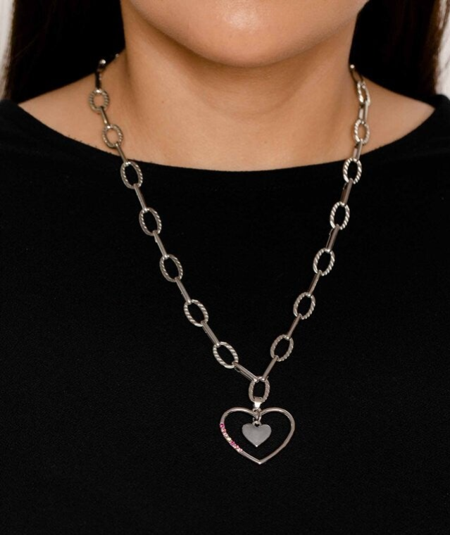 Paparazzi Necklace ~ Refulgent Romance - Pink