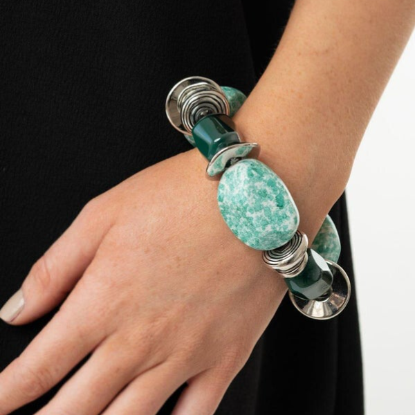 Blockbuster - Glaze of Glory - Blue Bracelet