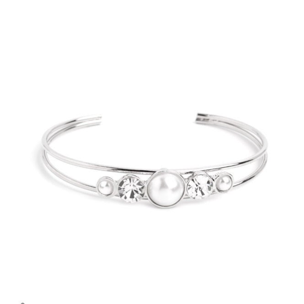 Wedding Waltz White Bracelet