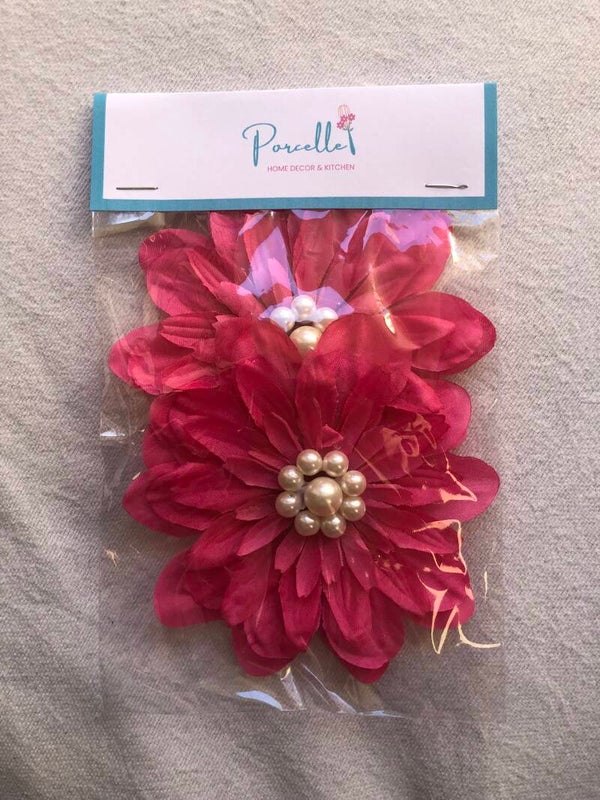 Daisy Gerber Hot Pink Flower Magnet 2 Pack