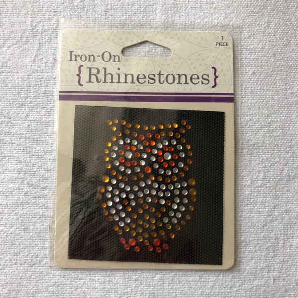 Iron-on Rhinestones owl