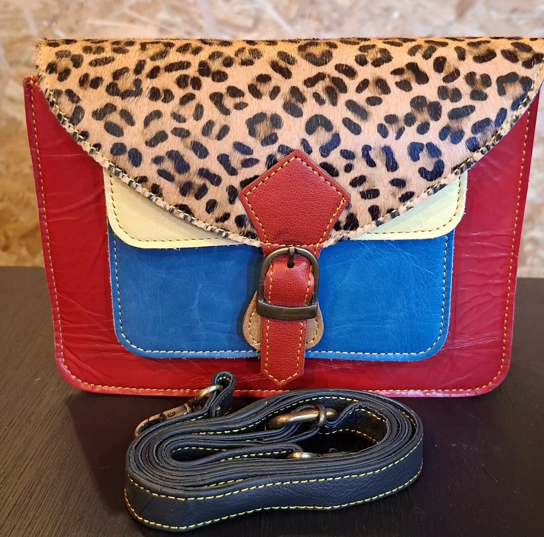 Sac en cuir recyclé Liesz