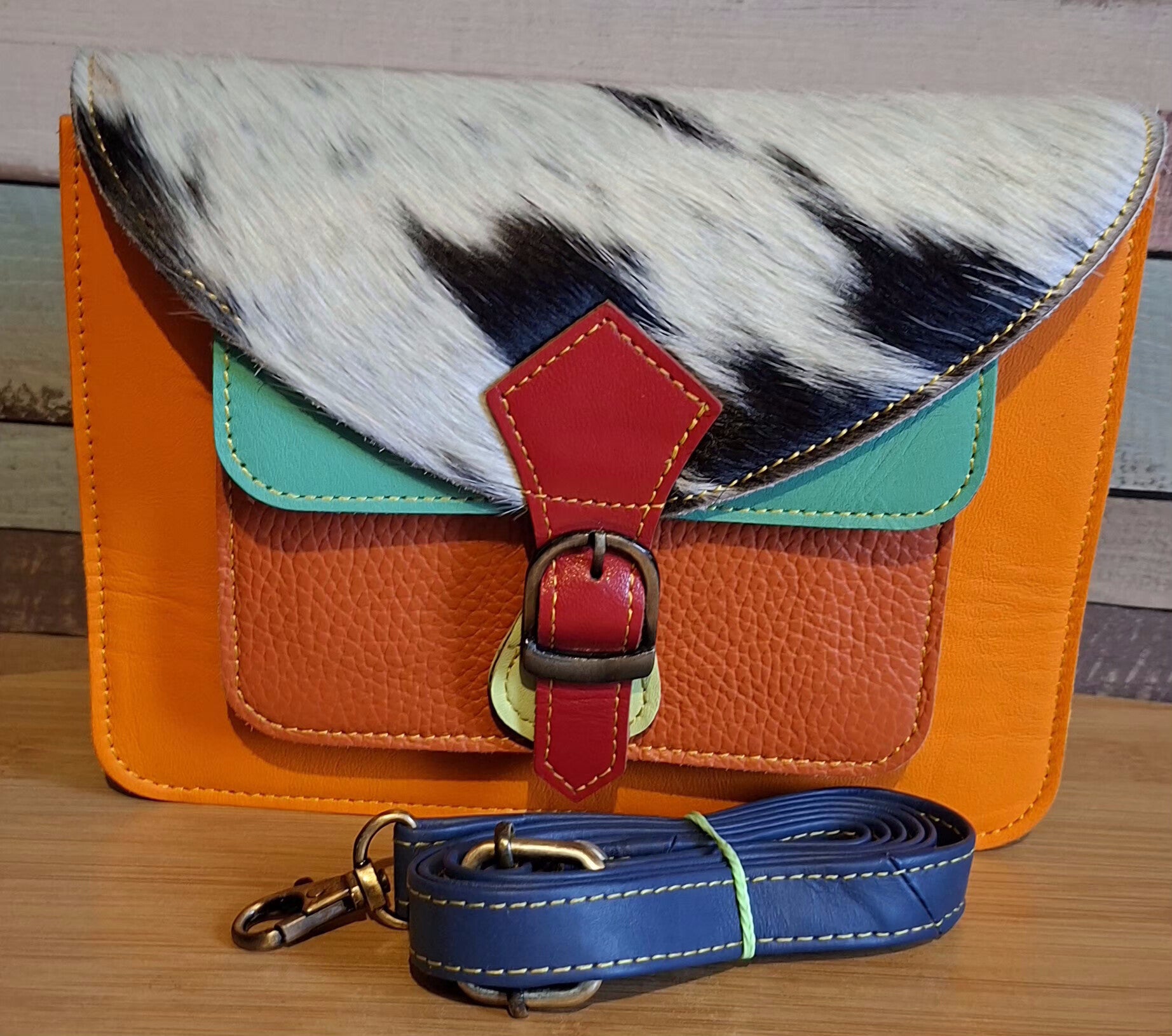 Sac en cuir recyclé Liesz