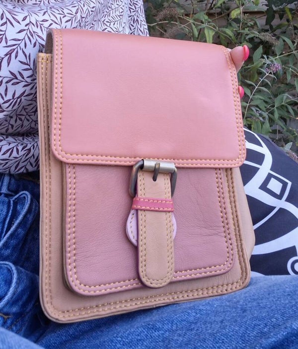 Sac en cuir recyclé Liesz vertical