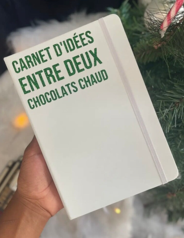 Carnet d'idées entre deux chocolats chauds