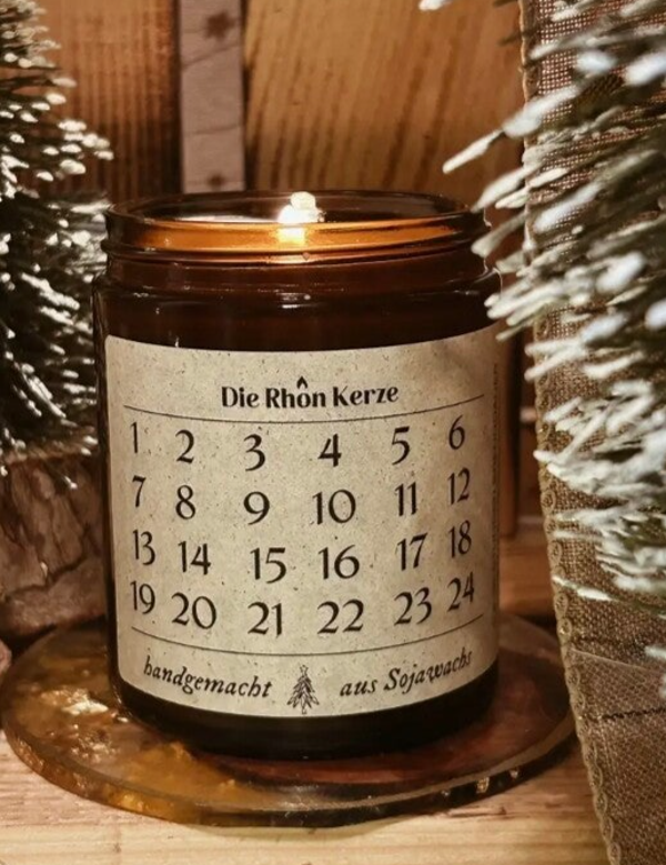 Bougie Calendrier de l'Avent