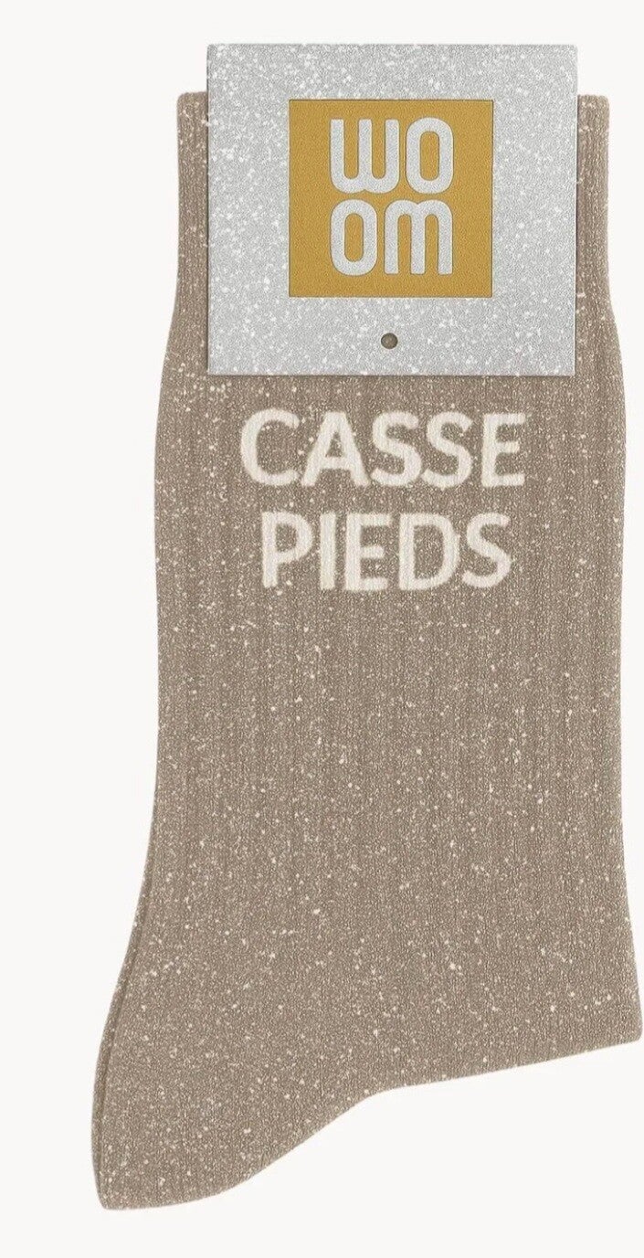 Chaussettes paillettes CASSE PIEDS