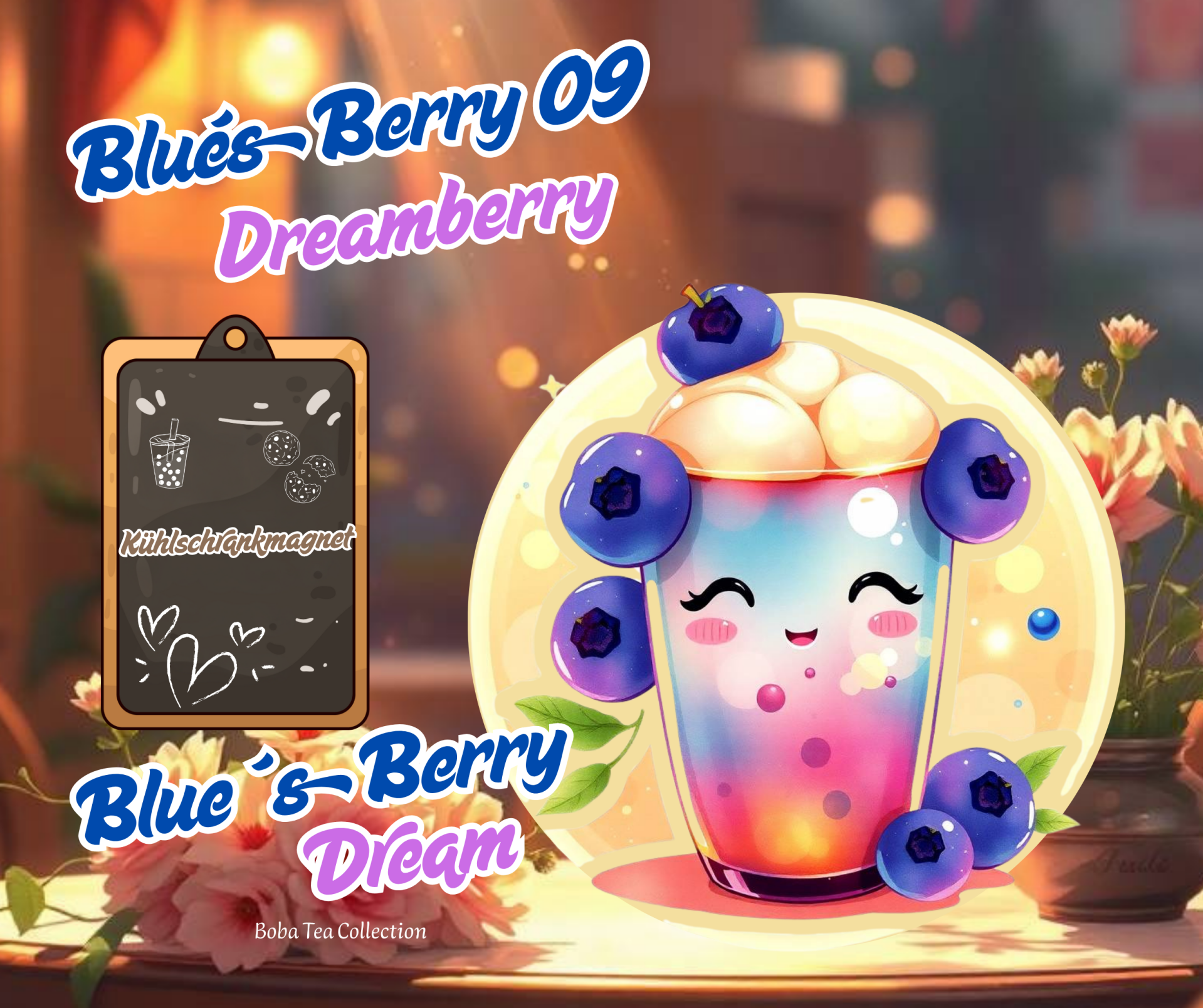 Kühlschrankmagnet Blue´s Berry09 Dreamberry