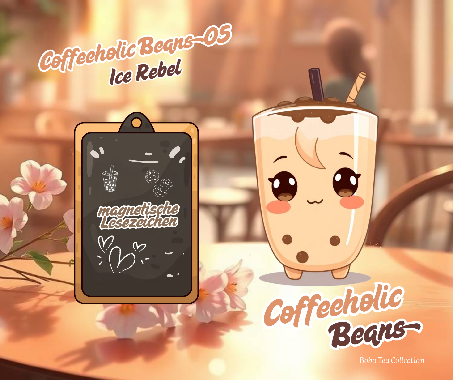 Magnetisches Lesezeichen Coffeeholic Beans 05 Ice Rebel