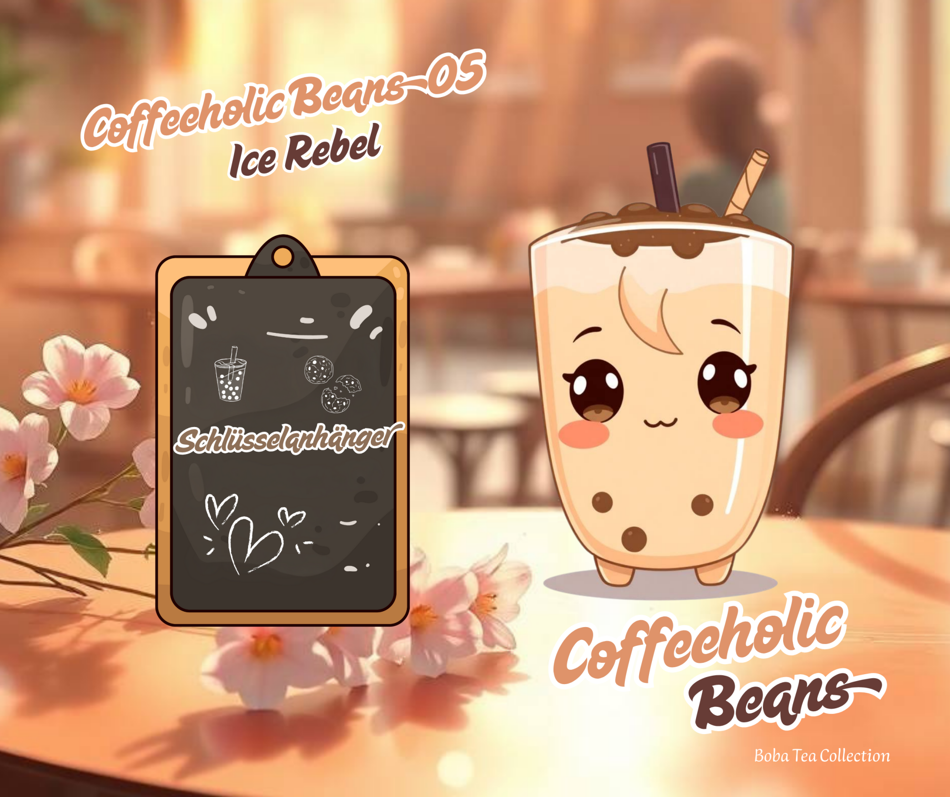 Schlüsselanhänger Coffeeholic Beans 05 Ice Rebel