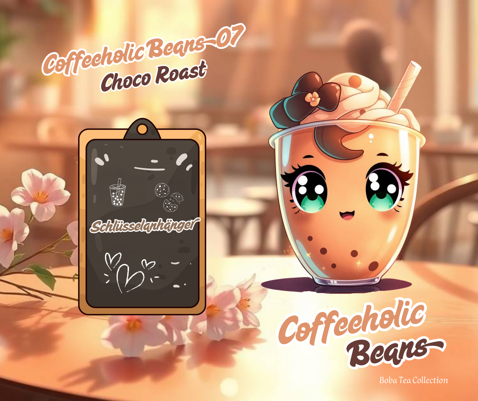 Schlüsselanhänger Coffeeholic Beans 07 Choco Roast