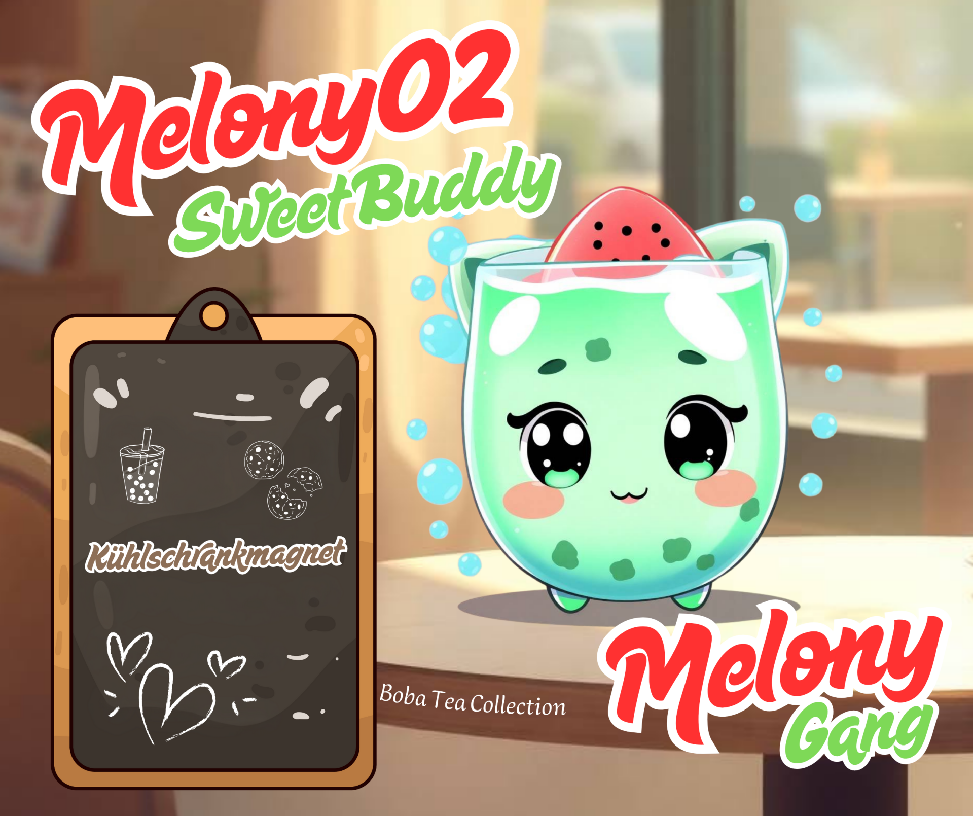 Kühlschrankmagnet Melony02 Sweet Buddy