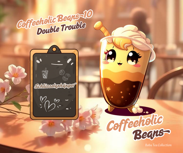 Schlüsselanhänger Coffeeholic Beans 10 Double Trouble