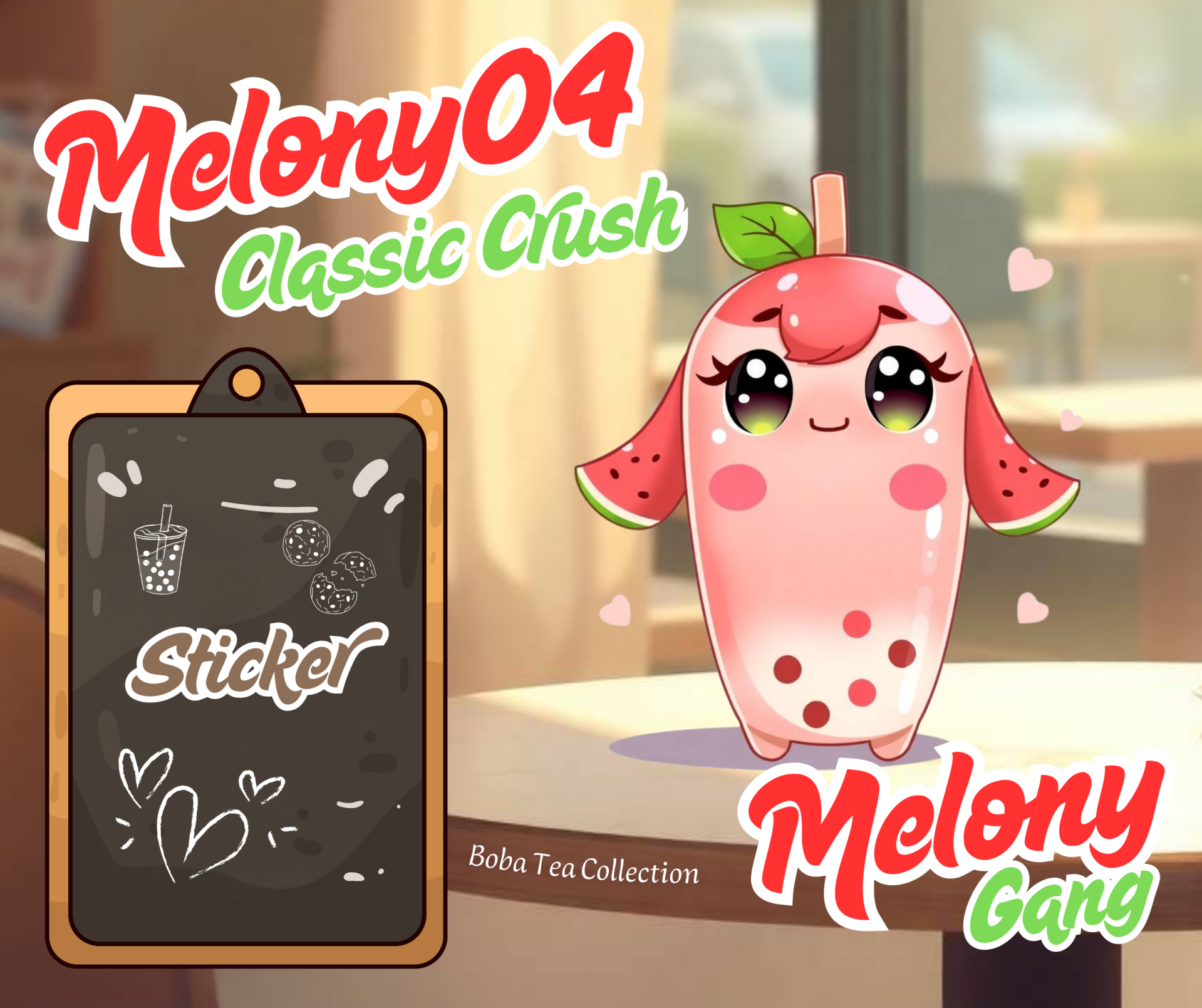 Sticker Melony 04 Classic Crush