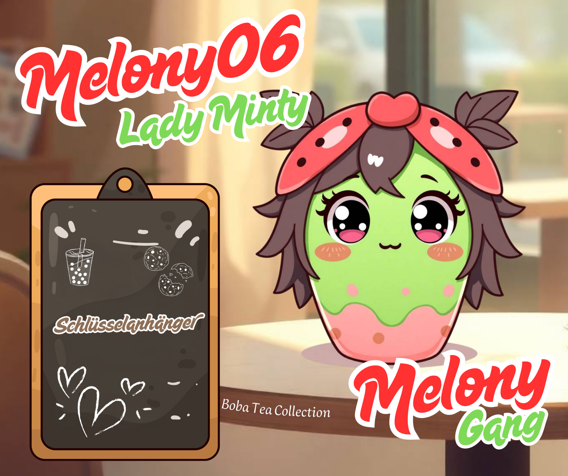 Schlüsselanhänger Melony06 Lady Minty