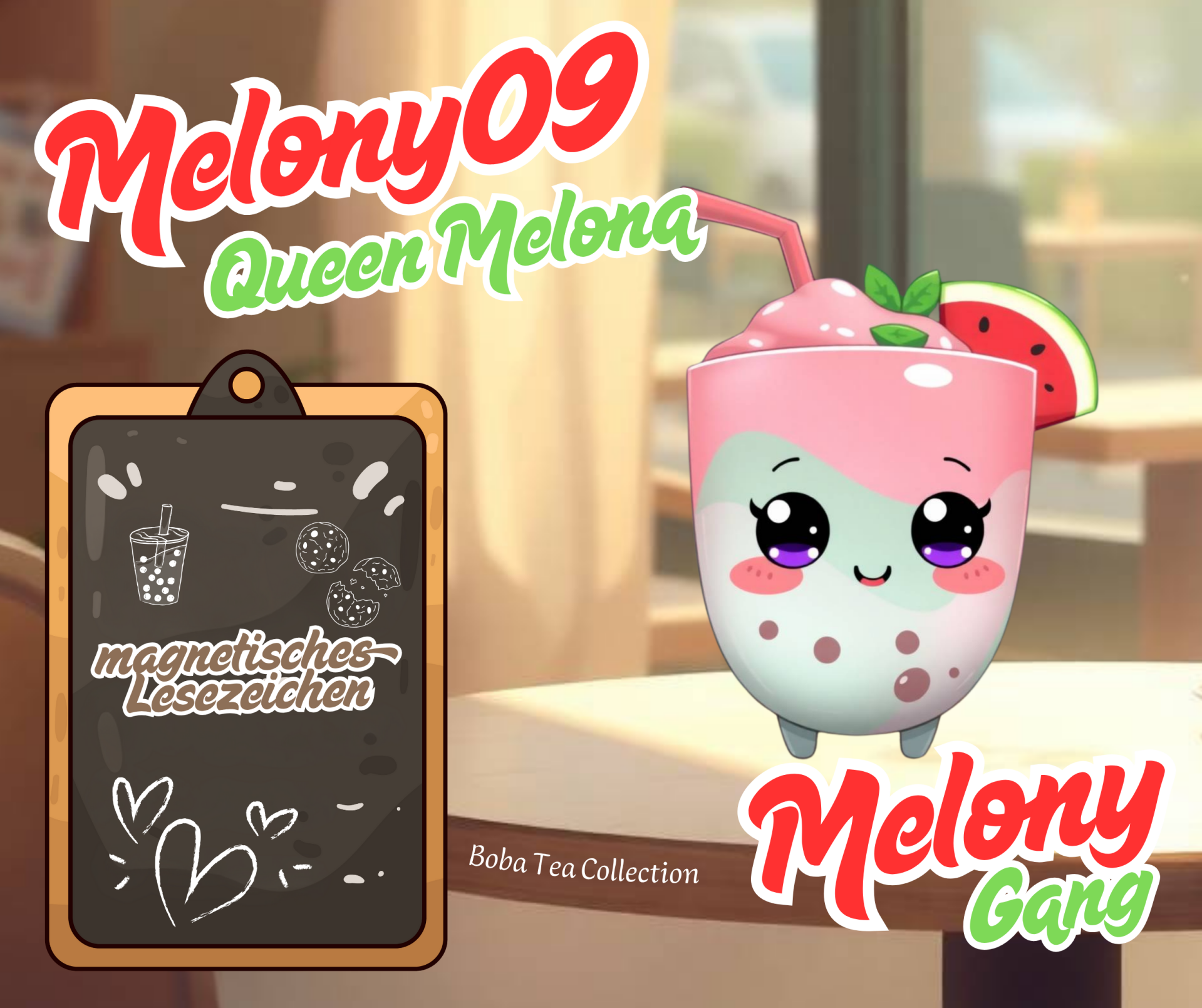 Magnetisches Lesezeichen Melony09 Queen Melona