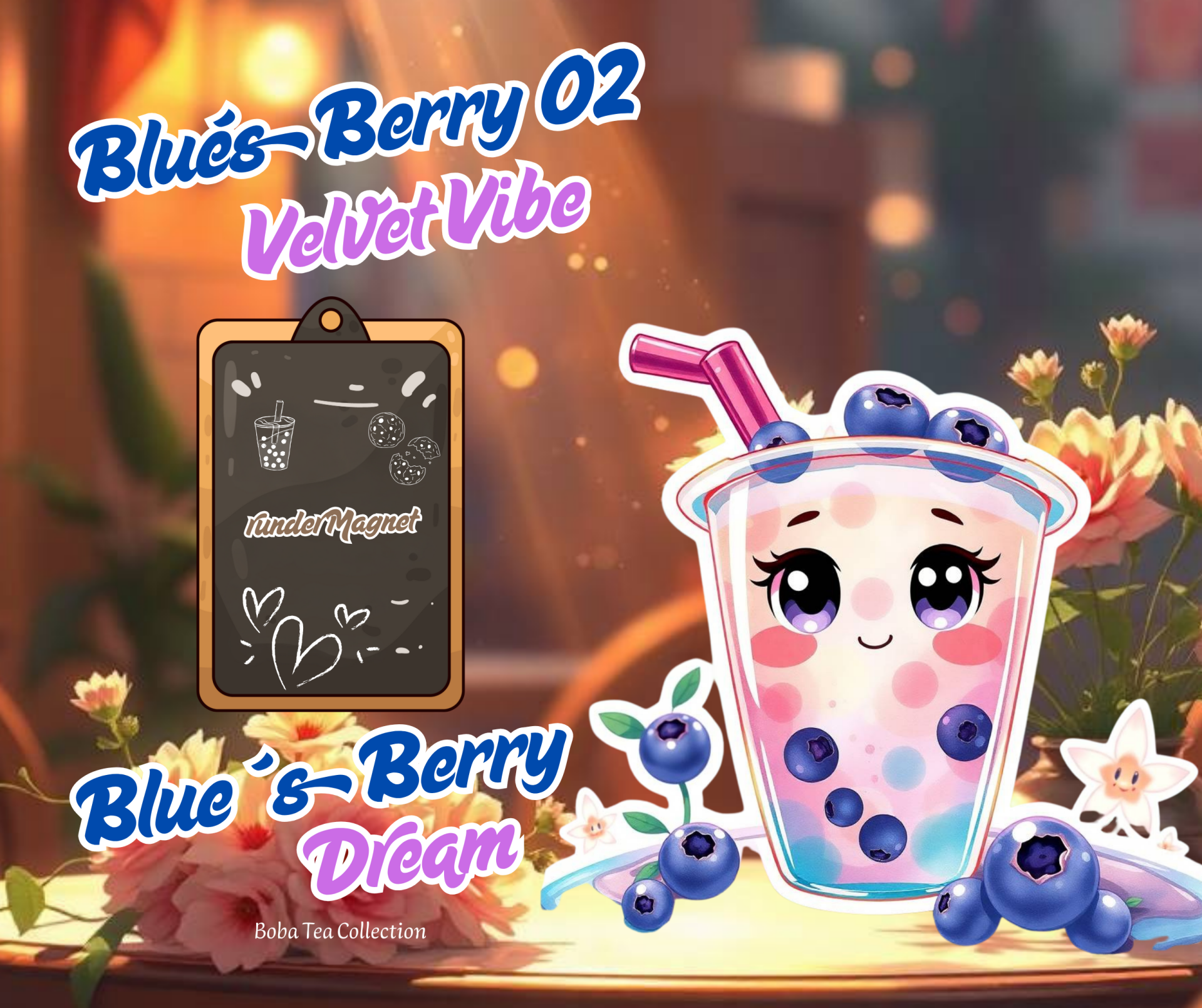 runder Magnet Blue´s Berry02 Velvet Vibe