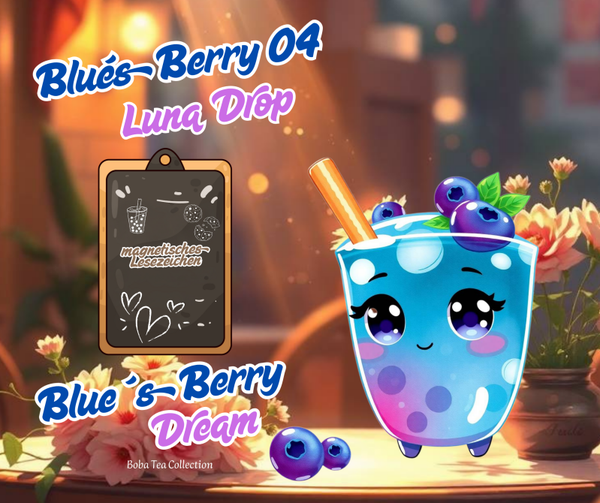 Magnetisches Lesezeichen Blue´s Berry04 Luna Drop
