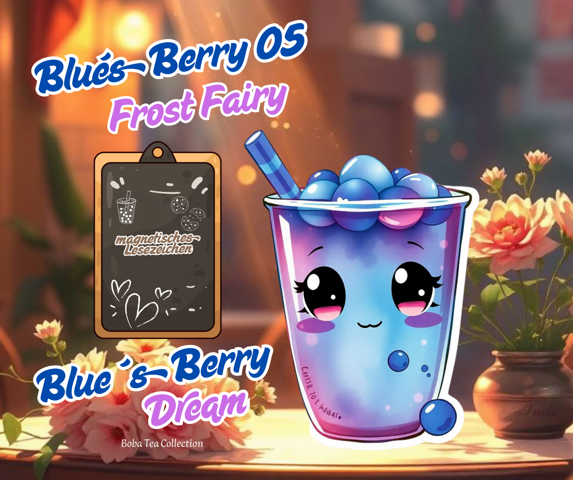 Magnetisches Lesezeichen Blue´s Berry05 Frost Fairy