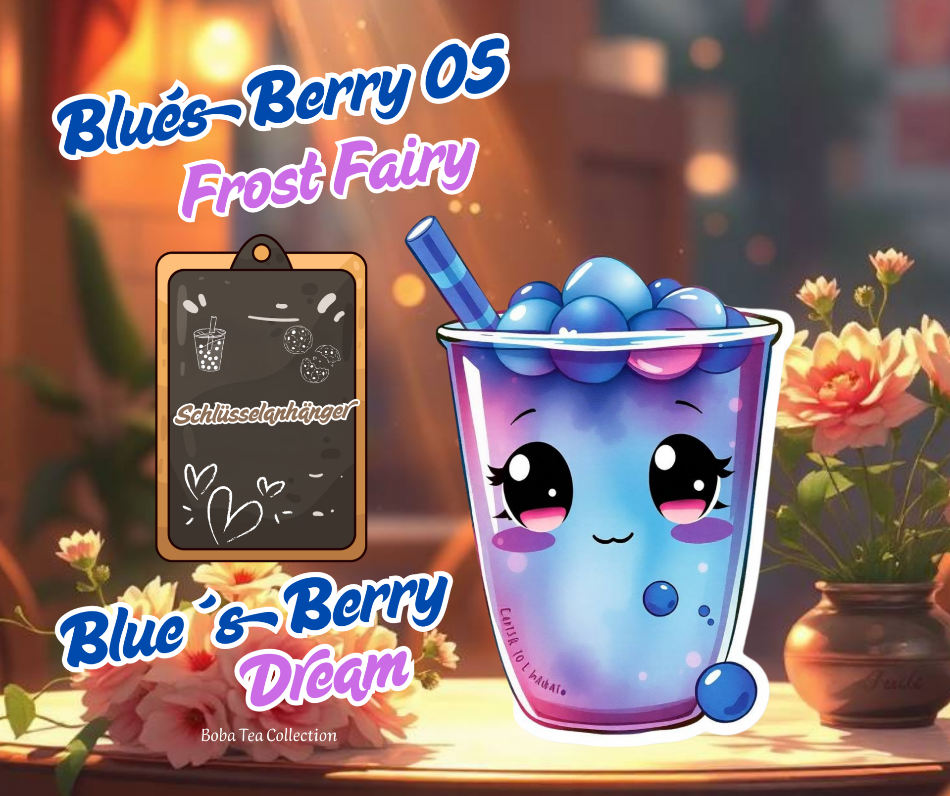 Schlüsselanhänger Blue´s Berry05 Frost Fairy