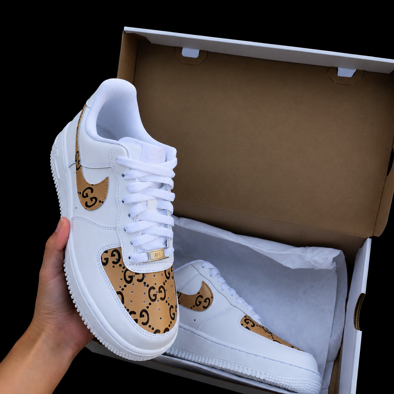 Golden Monogram AF1