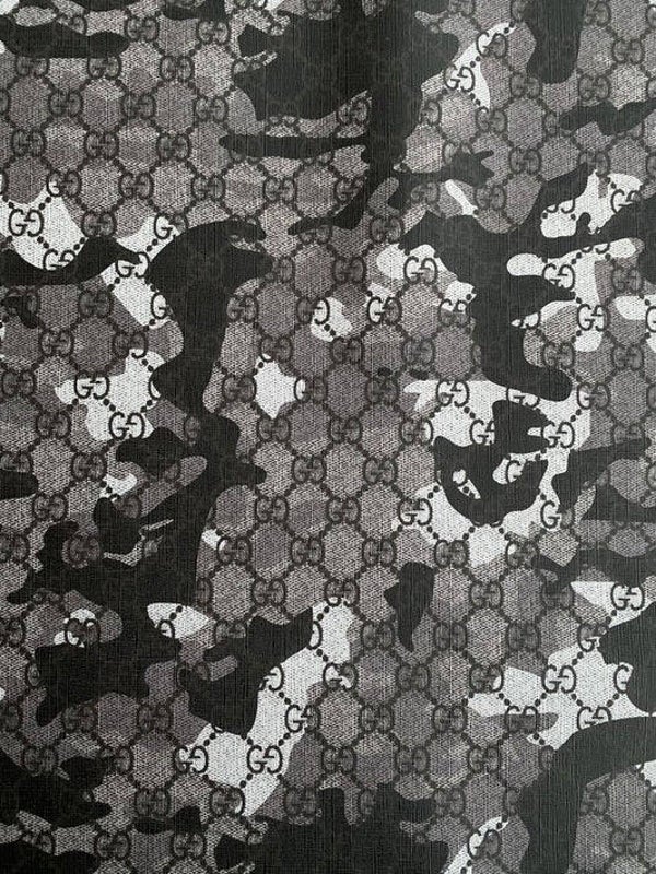 Shadow Camo Monogram Leather