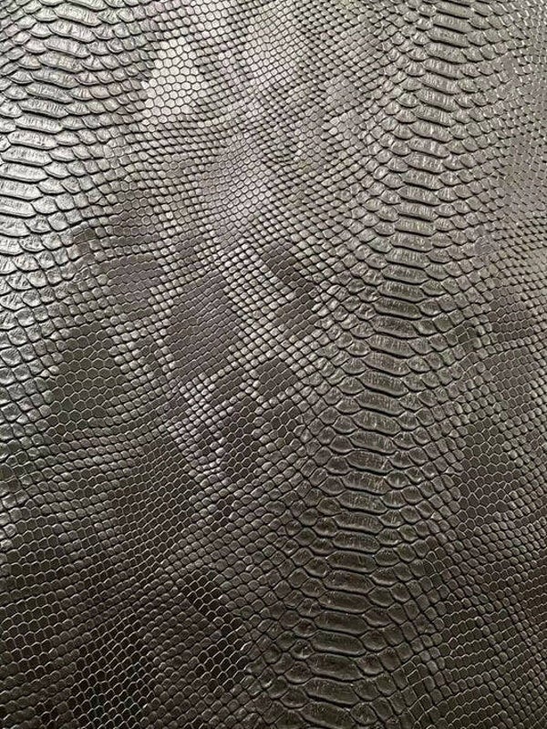 Midnight Python Leather