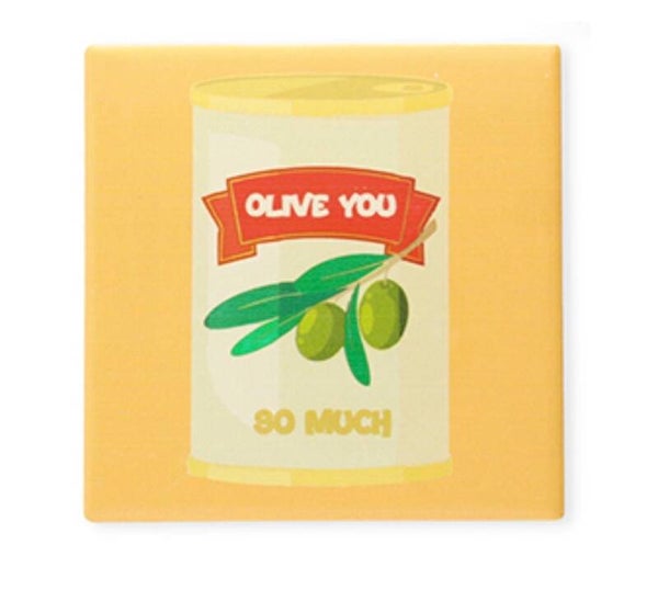 Tegel "olive you"