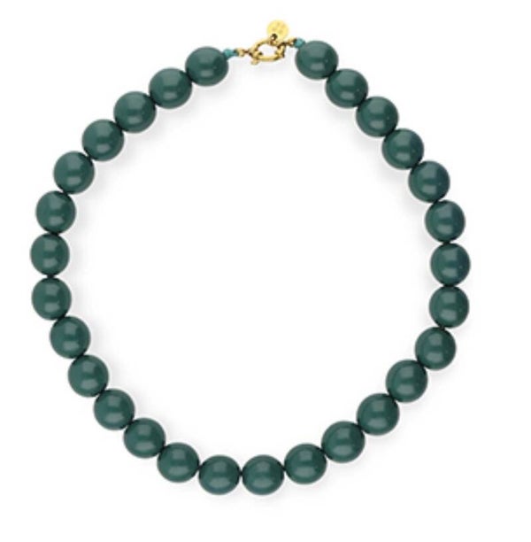 Kralenketting acryl green