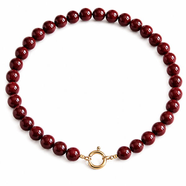 Natuurstenen kralenketting