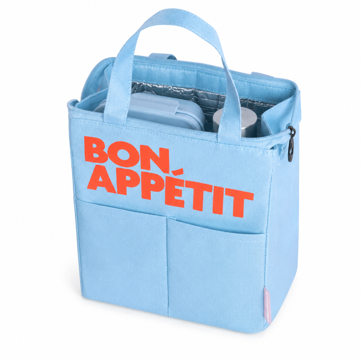 Helio Ferretti - BON APPETIT lunchtas lichtblauw