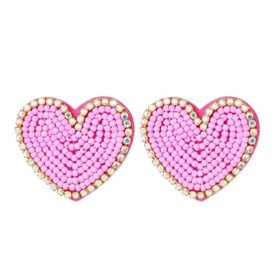 Oorbellen roze