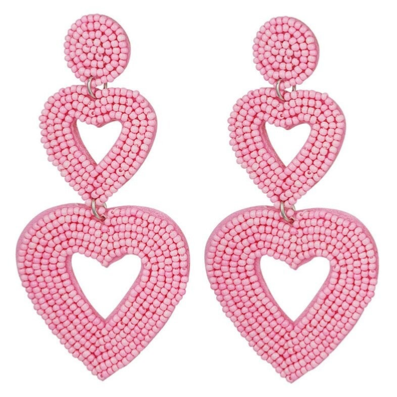 Heart oorbellen