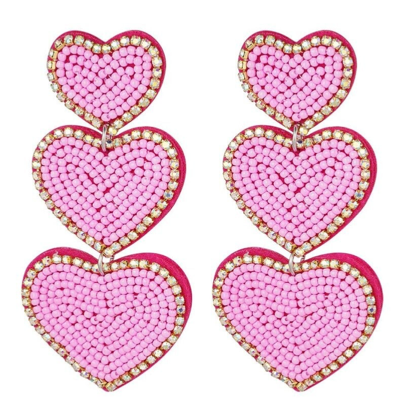 Heart oorbellen