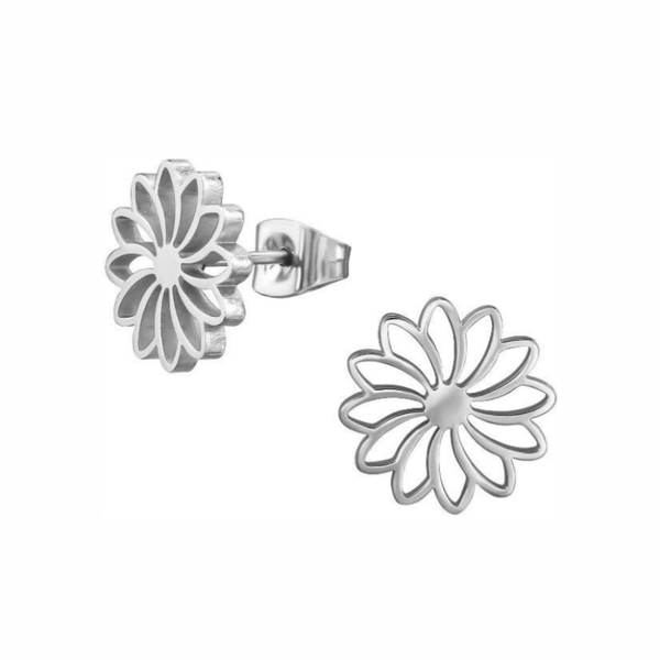 Flower oorbellen