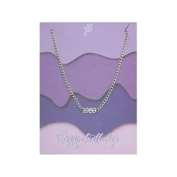 Jaartal ketting 1989