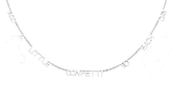Confetti ketting