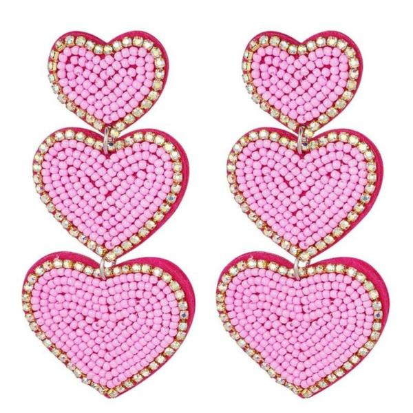 Heart oorbellen
