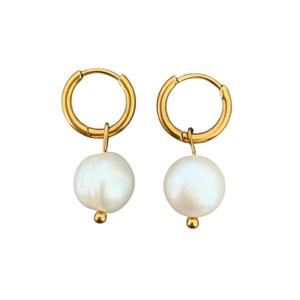 Pearl oorbellen