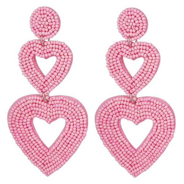 Heart oorbellen
