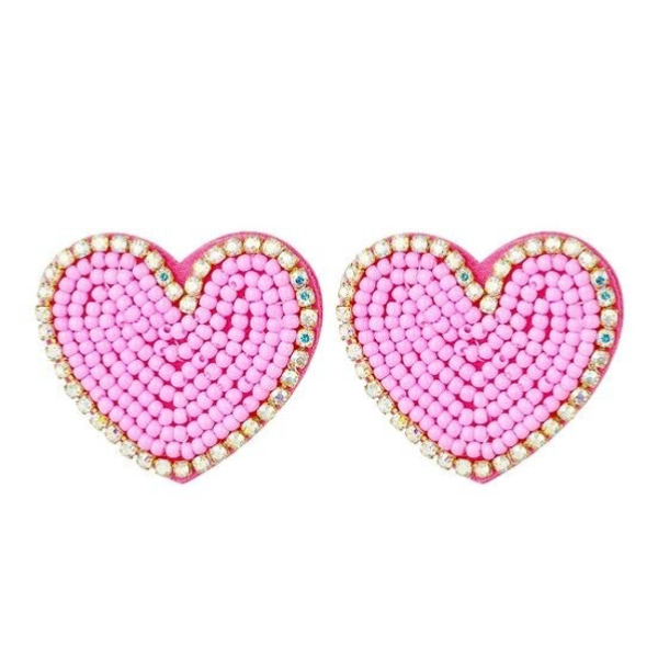 Oorbellen roze