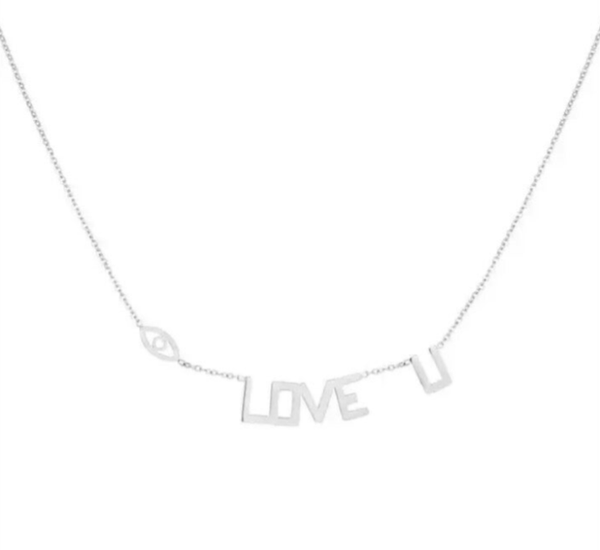 Love u ketting
